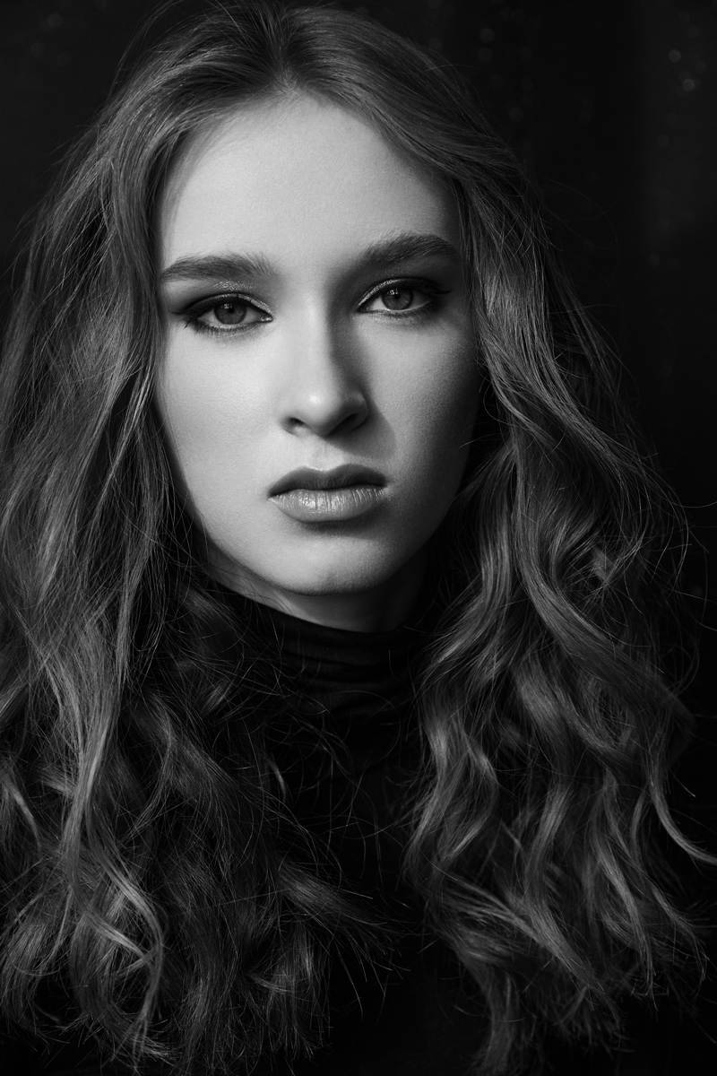 Anna teszt fotózás - Portfólió fotózás Visage Models